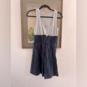 Size Medium Dress Linen and Cotton Blend Deess